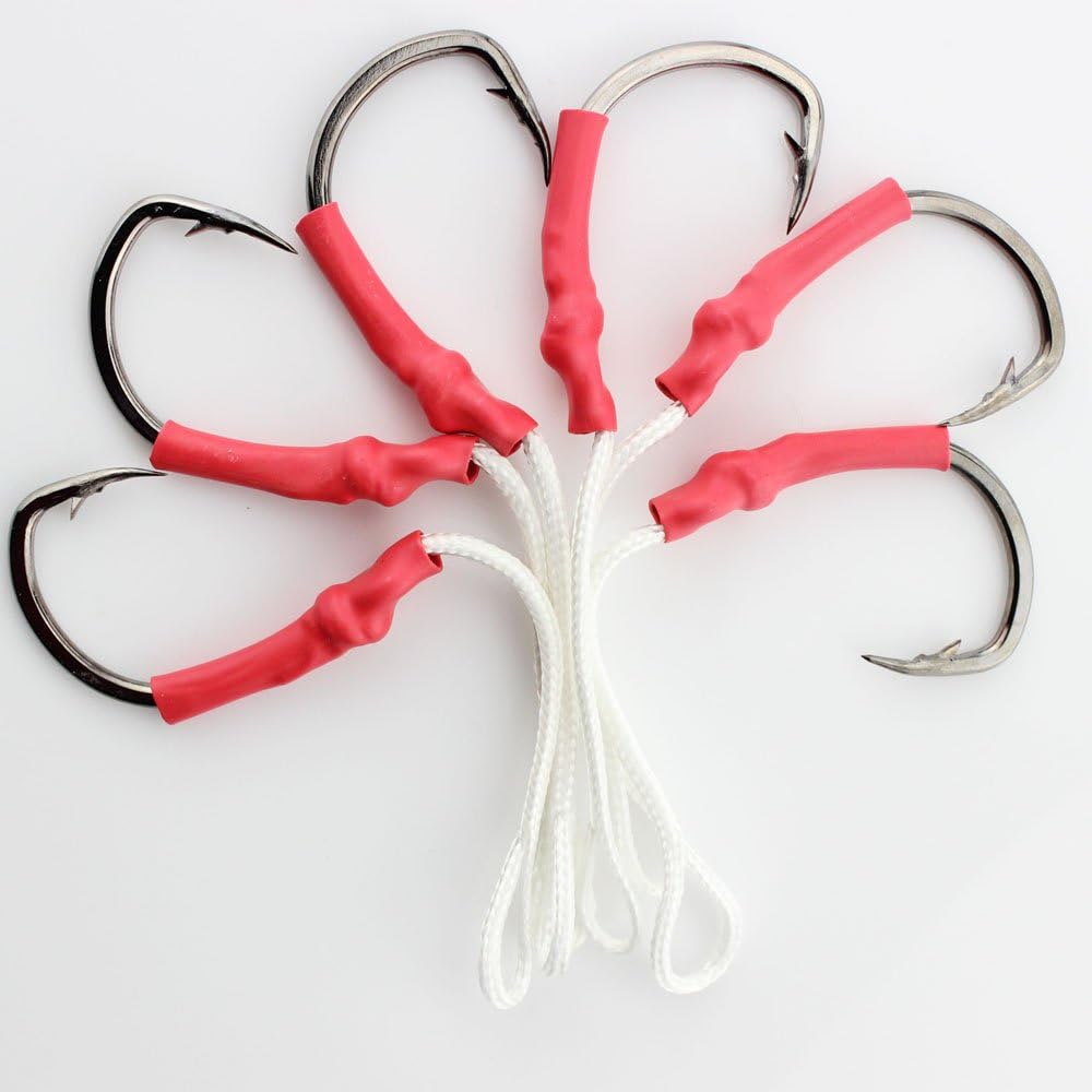 25pcs Jig Jigging Assist Fishing Hook Jigging jig Hook Dancing Hooks 10827